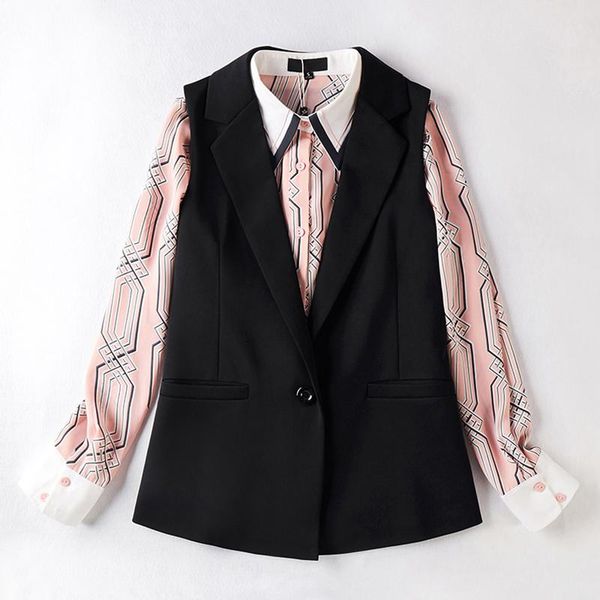women's vests 2021 women short vest office lady waistcoat blazer sleeveless coat black casual ol fashion elegant fitted waist s-3xl, Black;white
women's vests 2021 women short vest office lady waistcoat blazer sleeveless coat black casual ol fashion elegant fitted waist s-3xl, Black;white