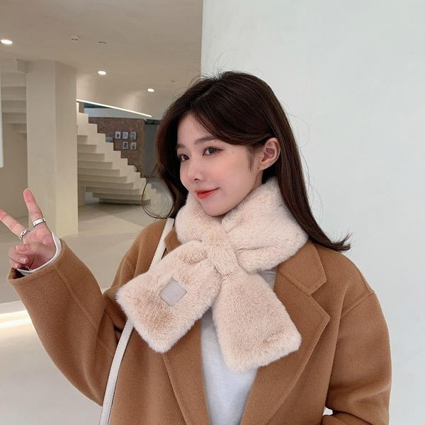 scarves autumn and winter wool scarf korean women retro pure color versatile double-sided plush decoration neck tide, Blue;gray
scarves autumn and winter wool scarf korean women retro pure color versatile double-sided plush decoration neck tide, Blue;gray