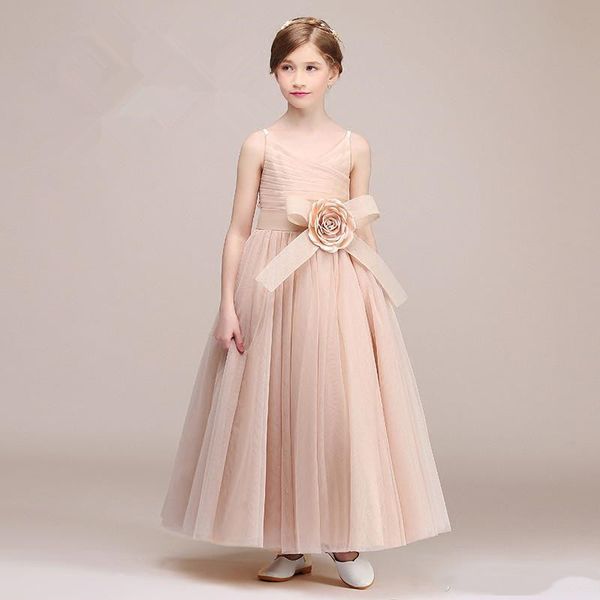 latest flower girl dresses for wedding spaghetti straps little girls kids/child dress fashion ball party pageant communion dress, White;blue
latest flower girl dresses for wedding spaghetti straps little girls kids/child dress fashion ball party pageant communion dress, White;blue