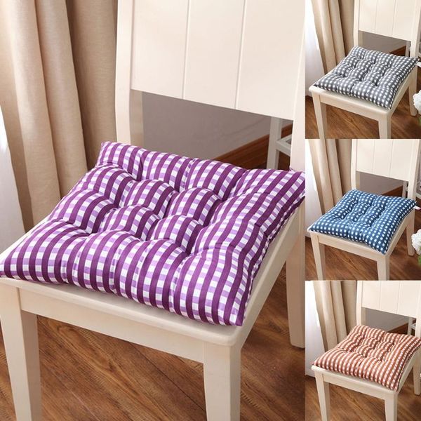 cushion/decorative pillow square plaid seat cushion with non-slip ties thick chair pad home floor
cushion/decorative pillow square plaid seat cushion with non-slip ties thick chair pad home floor