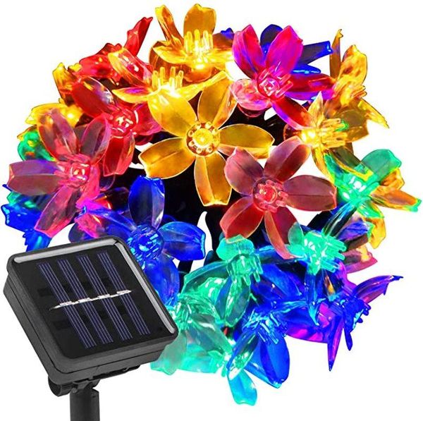 strings outdoor solar led flower string lights waterproof cherry blossom garland fairy light for christmas/patio/garden/party decoration
strings outdoor solar led flower string lights waterproof cherry blossom garland fairy light for christmas/patio/garden/party decoration
