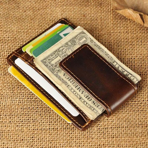 wallets cattle men male vintage genuine leather cash holder magnet clip slim mini handy wallet purse 1015b, Red;black
wallets cattle men male vintage genuine leather cash holder magnet clip slim mini handy wallet purse 1015b, Red;black