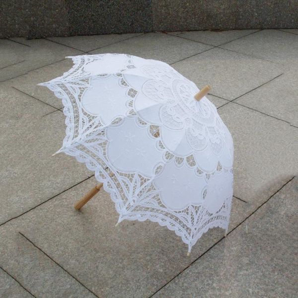 umbrellas 80cm victorian lace embroidery wedding umbrella bridal parasol, white
umbrellas 80cm victorian lace embroidery wedding umbrella bridal parasol, white