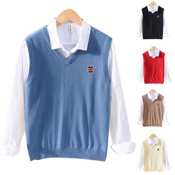men's vests fashion brand sweater mens pullover v neck slim fit jumpers knitting patterns autumn vest sleeveless casual clothing men, Black;white
men's vests fashion brand sweater mens pullover v neck slim fit jumpers knitting patterns autumn vest sleeveless casual clothing men, Black;white