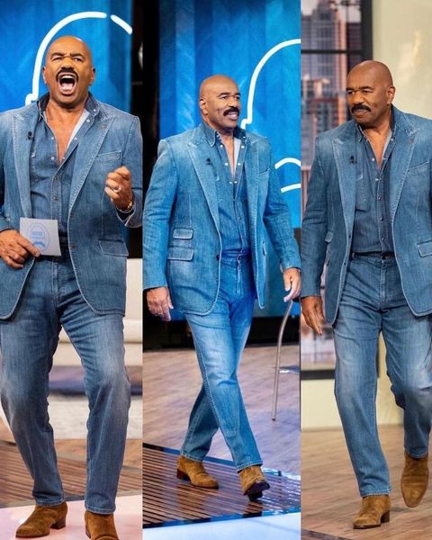 men's suits & blazers (jacket+pants) tailor-made fashion blue denim male suit set 2 piece stree party outfit for man 2021 jscket coat c, White;black
men's suits & blazers (jacket+pants) tailor-made fashion blue denim male suit set 2 piece stree party outfit for man 2021 jscket coat c, White;black