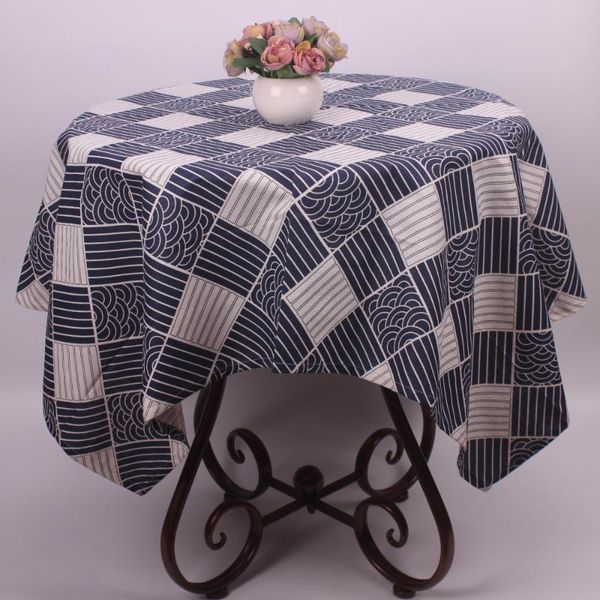 table cloth curcya japanese style tablecloth dark blue fish scale / sea wave plaid cover cotton linen home restaurant
table cloth curcya japanese style tablecloth dark blue fish scale / sea wave plaid cover cotton linen home restaurant