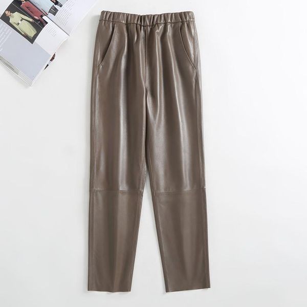 women's pants & capris genuine sheepskin leather for women spring autumn female high waist harem trousers vetement femme zjt2377, Black;white
women's pants & capris genuine sheepskin leather for women spring autumn female high waist harem trousers vetement femme zjt2377, Black;white