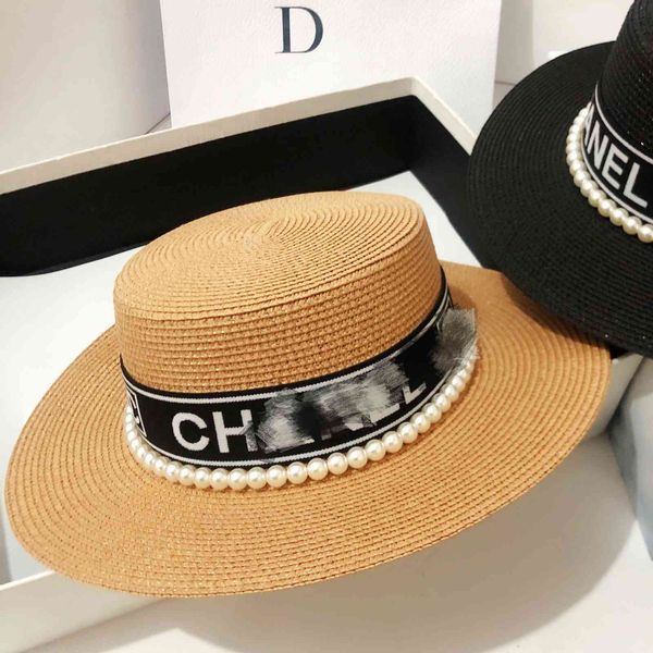 fashionable light luxury small fragrance pearl hat summer travel versatile wide brim sun hat children black friday tqs6, Black;white
fashionable light luxury small fragrance pearl hat summer travel versatile wide brim sun hat children black friday tqs6, Black;white