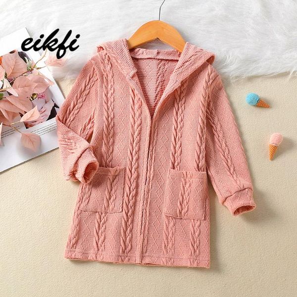 jackets girls solid pockets knitted hooded long coats autumn winter baby kids sleeve loose casual sweater coat cardigan outwear, Blue;gray
jackets girls solid pockets knitted hooded long coats autumn winter baby kids sleeve loose casual sweater coat cardigan outwear, Blue;gray