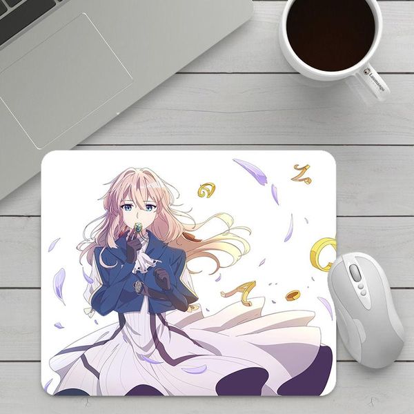 mouse pads & wrist rests cute small mousepad with cartoon pattern of violet evergarden gaming pad anime pc accessories table
mouse pads & wrist rests cute small mousepad with cartoon pattern of violet evergarden gaming pad anime pc accessories table