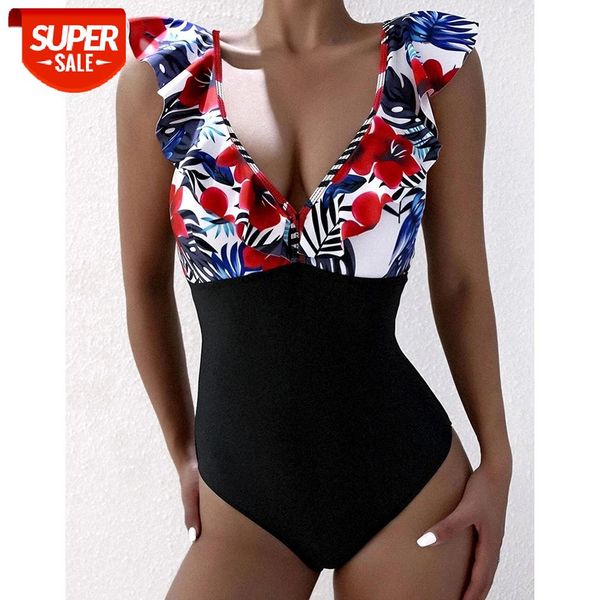 ruffle swimwear one piece swimsuit women 2021 bathing suits woman bodysuit swimming for beachwear monokini female swimsuits #yc3q, White;black
ruffle swimwear one piece swimsuit women 2021 bathing suits woman bodysuit swimming for beachwear monokini female swimsuits #yc3q, White;black