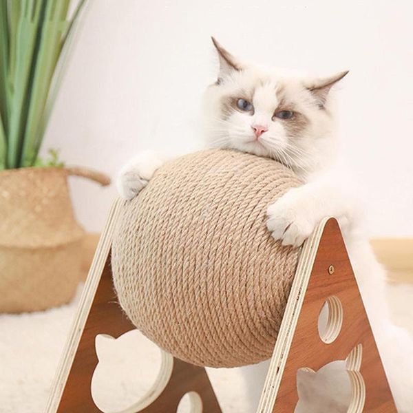 cat toys wooden scratcher scratching post ball hand wrapped sisal rope cats grinding claw toy kitten climbing frame resistant
cat toys wooden scratcher scratching post ball hand wrapped sisal rope cats grinding claw toy kitten climbing frame resistant