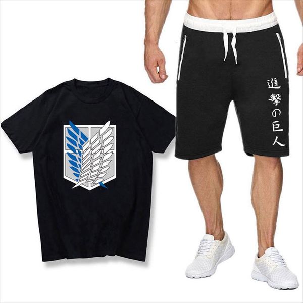 summer sets t shirt sports men tracksuits shorts attack on titan teeshirt homme camisetas shirts, Gray
summer sets t shirt sports men tracksuits shorts attack on titan teeshirt homme camisetas shirts, Gray