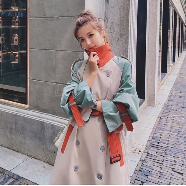 female 2021 new spring double breasted lapel belt trench coat big size loose ladies jacket y55 cq3u, Tan;black
female 2021 new spring double breasted lapel belt trench coat big size loose ladies jacket y55 cq3u, Tan;black
