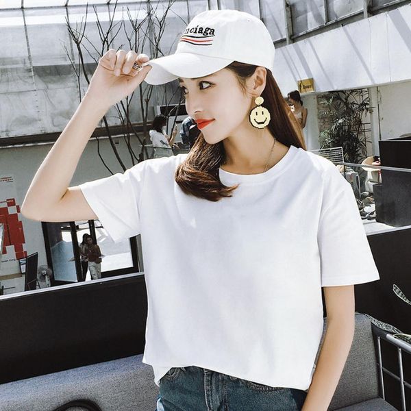designers t shirts femme clothes loose type t-shirt round collar crop male dress black tshirt plus size women clothing collared luxurys sh47, White
designers t shirts femme clothes loose type t-shirt round collar crop male dress black tshirt plus size women clothing collared luxurys sh47, White