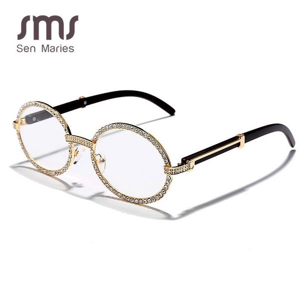 round maries 1006 zircon diamond eyeglasses men women new luxury vintage zircon 1007 sen sunglasses fashion eyewear uv400 gafas cubic 3 ikoo, White;black
round maries 1006 zircon diamond eyeglasses men women new luxury vintage zircon 1007 sen sunglasses fashion eyewear uv400 gafas cubic 3 ikoo, White;black