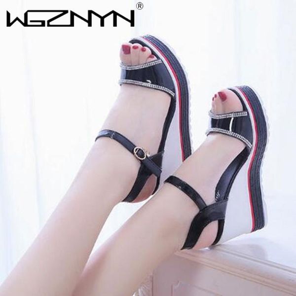 dress shoes wedges crystal sandals woman summer heels women ankle buckle strap female footwear peep toe gladiator, Black
dress shoes wedges crystal sandals woman summer heels women ankle buckle strap female footwear peep toe gladiator, Black