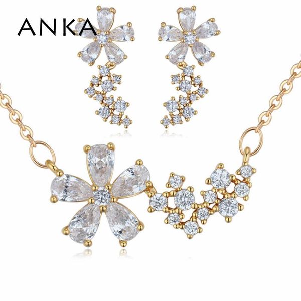 earrings & necklace anka sell luxury star flower shape jewelry sets for women zircon rose gold color weddings #25876, Silver
earrings & necklace anka sell luxury star flower shape jewelry sets for women zircon rose gold color weddings #25876, Silver