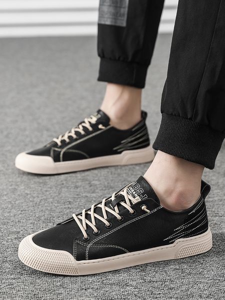 dress shoes men's causal men trend all-match flat casual shoes summer breathable flat male footwear fashion sneakers for men a662, Black
dress shoes men's causal men trend all-match flat casual shoes summer breathable flat male footwear fashion sneakers for men a662, Black
