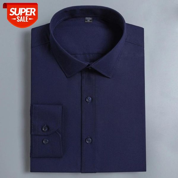 plain solid man's shirt business regular fit long sleeve turndown collar men's dress shirts without front pocket good stitch #dg8h, White;black
plain solid man's shirt business regular fit long sleeve turndown collar men's dress shirts without front pocket good stitch #dg8h, White;black