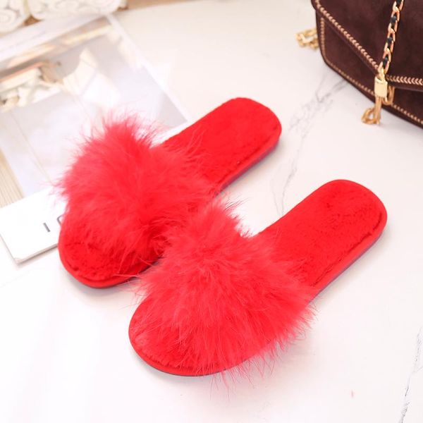 slippers 2021 warm winter and autumn home women's fashion plush ostrich feather soft flat, Black
slippers 2021 warm winter and autumn home women's fashion plush ostrich feather soft flat, Black