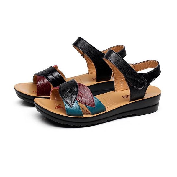 sandals 2021 soft bottom non-slip leather large size womens shoes sandalias mujer zapatos de, Black
sandals 2021 soft bottom non-slip leather large size womens shoes sandalias mujer zapatos de, Black