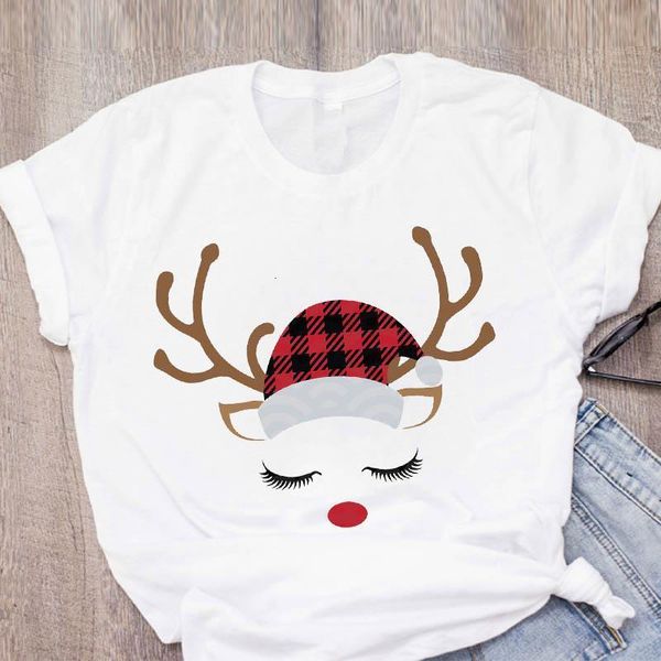women graphic cartoon plaid deer holiday style 90s clothes merry christmas print lady tees clothing female t shirt t-shirt, White
women graphic cartoon plaid deer holiday style 90s clothes merry christmas print lady tees clothing female t shirt t-shirt, White