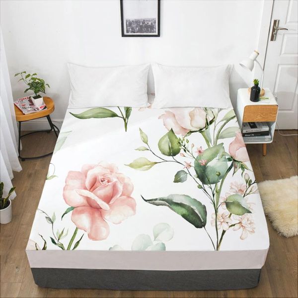 sheets & sets elastic fitted sheet bed with an band 150/180/200/160*200 mattress cover 1pc rustic flower pink
sheets & sets elastic fitted sheet bed with an band 150/180/200/160*200 mattress cover 1pc rustic flower pink