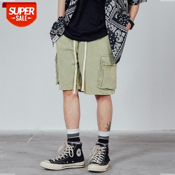 fray stitching large pocket casual shorts men's feng shui distressed loose straight five-point pants #xc8r, Black
fray stitching large pocket casual shorts men's feng shui distressed loose straight five-point pants #xc8r, Black