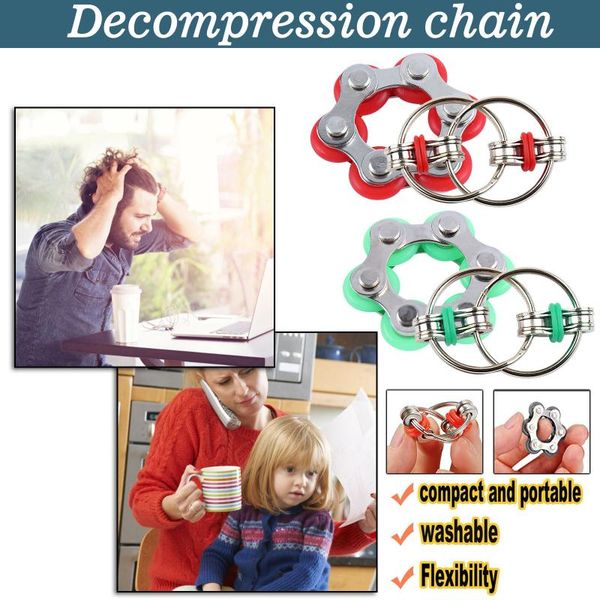 2pcs stress relieves keychain toy reducer adhd anxiety autism sprockets fingertip flywheel car chool bag children's birthday gif
2pcs stress relieves keychain toy reducer adhd anxiety autism sprockets fingertip flywheel car chool bag children's birthday gif