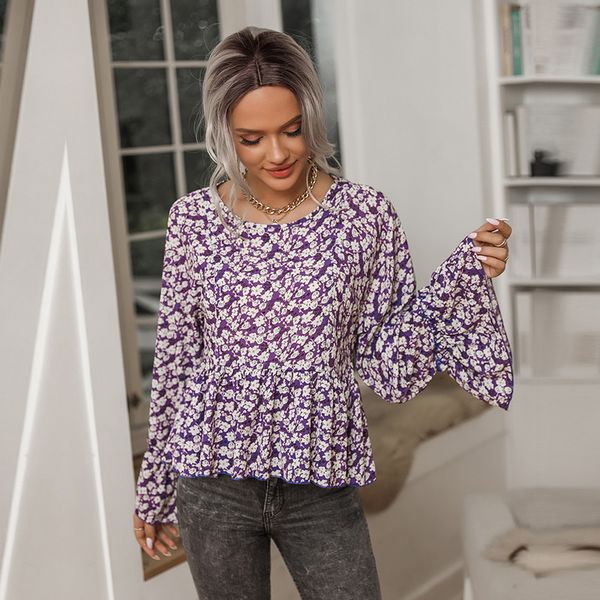 spring summer print flare sleeve v neck ruffles bottoming blouse shirt for women casual 2021 new iuwo, White
spring summer print flare sleeve v neck ruffles bottoming blouse shirt for women casual 2021 new iuwo, White