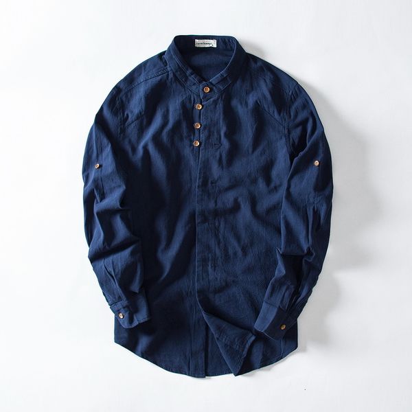2021 new design long sleeve linen men solid casual flax shirts male plus size -5xl stand collar shirt mens fashion chemise 13vt, White
2021 new design long sleeve linen men solid casual flax shirts male plus size -5xl stand collar shirt mens fashion chemise 13vt, White