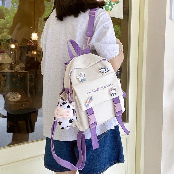 school bags fashion japanese style small women's backpack waterproof nylon mini casual girl cute schoolgirl with schoolbag 2021
school bags fashion japanese style small women's backpack waterproof nylon mini casual girl cute schoolgirl with schoolbag 2021