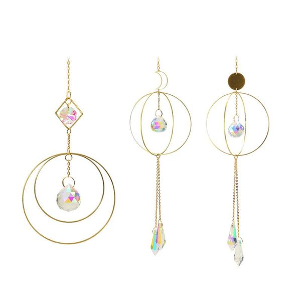 decorative objects & figurines crystal prisms hanging handmade windchime rainbow chaser lighting for window curtains pendant home garden dec
decorative objects & figurines crystal prisms hanging handmade windchime rainbow chaser lighting for window curtains pendant home garden dec