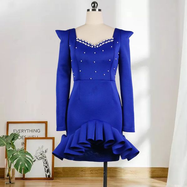 2021 women blue party ruffles patchwork with bead long sleeve bodycon celebrate date out occation event vestidos new qrp1, Black;gray
2021 women blue party ruffles patchwork with bead long sleeve bodycon celebrate date out occation event vestidos new qrp1, Black;gray
