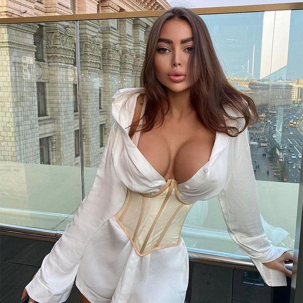 belts women's irregular perspective fishbone corset sleeveless vest crop lace-up high waist off-shoulder camis cummerbunds, Black;brown
belts women's irregular perspective fishbone corset sleeveless vest crop lace-up high waist off-shoulder camis cummerbunds, Black;brown