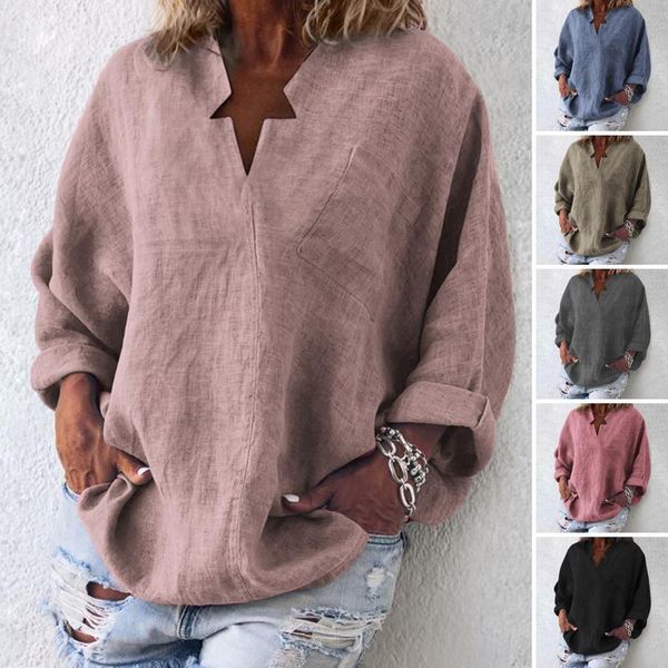 women's blouses & shirts vonda 6 colors women vintage blouse casual shirt 2021 autumn long sleeve v-neck blusas beach tunic plus size, White
women's blouses & shirts vonda 6 colors women vintage blouse casual shirt 2021 autumn long sleeve v-neck blusas beach tunic plus size, White