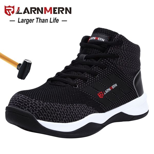 larnmern mens steel toe safety work shoes for men breathable lightweight anti-smashing non-slip reflective protective boots 210923, Black
larnmern mens steel toe safety work shoes for men breathable lightweight anti-smashing non-slip reflective protective boots 210923, Black