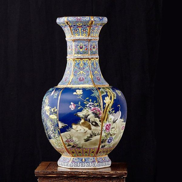 vases jingdezhen ceramics imitation of qianlong year antique vase chinese classical living room decoration handicrafts ornamental
vases jingdezhen ceramics imitation of qianlong year antique vase chinese classical living room decoration handicrafts ornamental