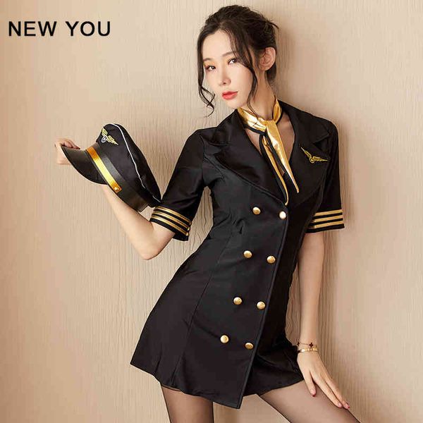women erotic police uniform pajamas cosplay stewardess dress v-neck temptation mini skirt set hat slutty lingerie, Red;black
women erotic police uniform pajamas cosplay stewardess dress v-neck temptation mini skirt set hat slutty lingerie, Red;black