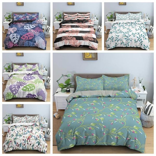 bedding sets 3d printed leaves bedclothes duvet cover with pillowcase single/king/ size quilt for kids bedroom
bedding sets 3d printed leaves bedclothes duvet cover with pillowcase single/king/ size quilt for kids bedroom