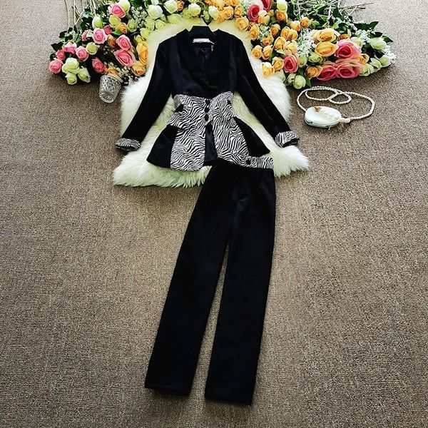 temperament zebra pattern suit 2021 autumn new v-neck suit jacket wide-leg trousers two-piece female, White
temperament zebra pattern suit 2021 autumn new v-neck suit jacket wide-leg trousers two-piece female, White