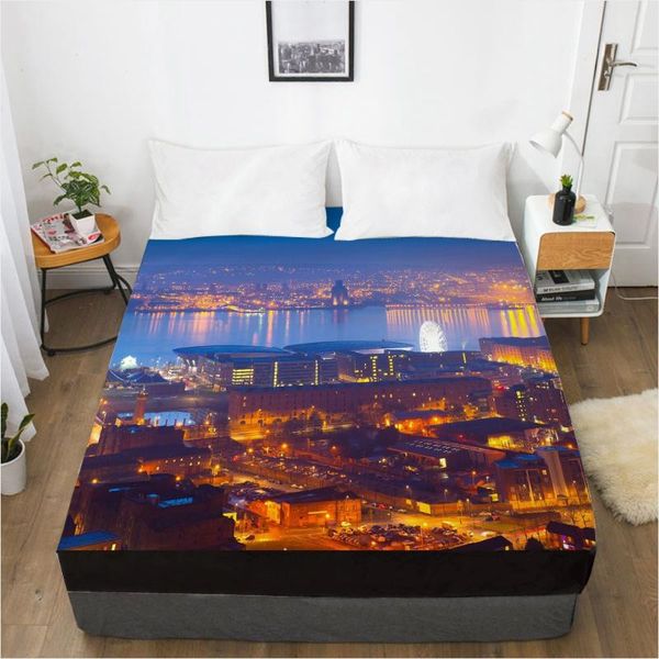 sheets & sets 3d bed on elastic band bed,1pcs fitted sheet 160x200/200x200,mattress cover.bedsheet bedding,bed linen city night scene
sheets & sets 3d bed on elastic band bed,1pcs fitted sheet 160x200/200x200,mattress cover.bedsheet bedding,bed linen city night scene