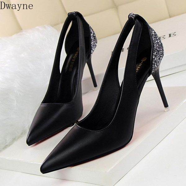 dress shoes single female 2021 spring and summer versatile high heel stiletto pointed shallow mouth fashion, Black
dress shoes single female 2021 spring and summer versatile high heel stiletto pointed shallow mouth fashion, Black