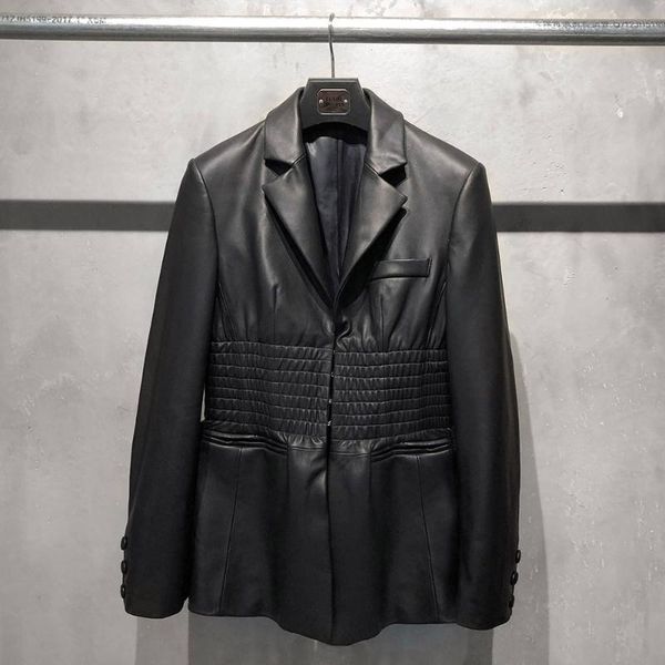 women's leather & faux yoloagain women genuine blazer ladies black slim real sheepskin jacket
women's leather & faux yoloagain women genuine blazer ladies black slim real sheepskin jacket