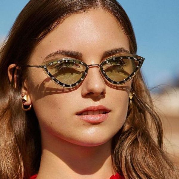 vcka 2021 trend fashion women's sunglasses vintage punk metal frame cat's eye eyewear decorative uv400 personality glasses, White;black
vcka 2021 trend fashion women's sunglasses vintage punk metal frame cat's eye eyewear decorative uv400 personality glasses, White;black