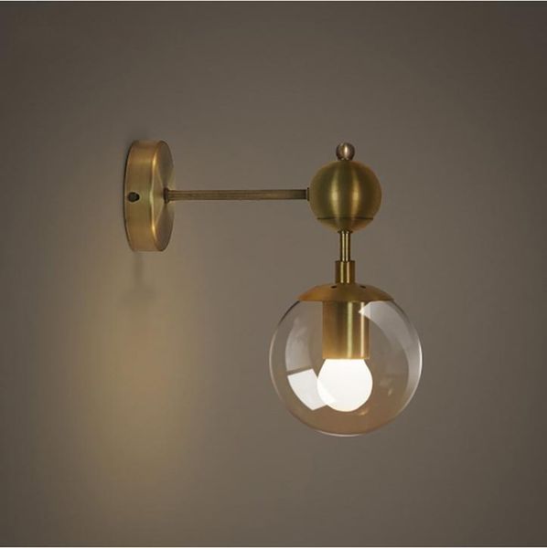 indoor modern light led wall lamp brass finish clear glass lamp shade vintage e27 wall lamps fixture
indoor modern light led wall lamp brass finish clear glass lamp shade vintage e27 wall lamps fixture