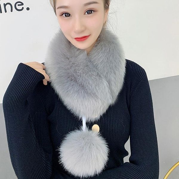 scarves style pompom ball faux scarf thickened warm soft fur collar women lady solid color imitation winter gift, Blue;gray
scarves style pompom ball faux scarf thickened warm soft fur collar women lady solid color imitation winter gift, Blue;gray