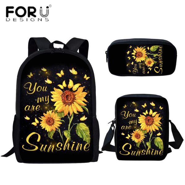 school bags forudesigns you are my sunshine design sunflower print bag set for teenager girls pretty primary children schoolbag bolsa
school bags forudesigns you are my sunshine design sunflower print bag set for teenager girls pretty primary children schoolbag bolsa