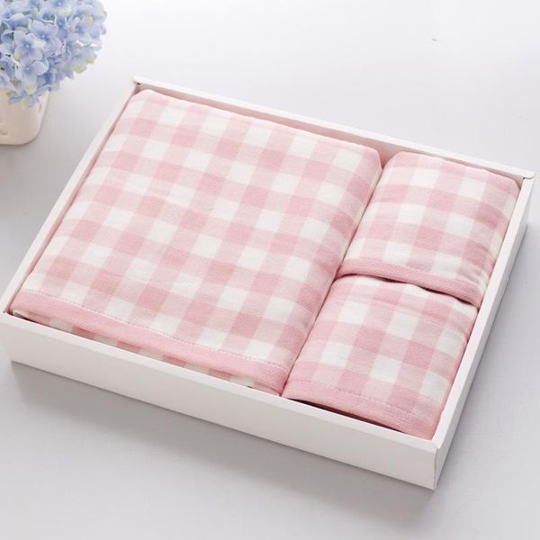 towel direct sales gift box gauze no grid cotton three-piece set absorbs water
towel direct sales gift box gauze no grid cotton three-piece set absorbs water